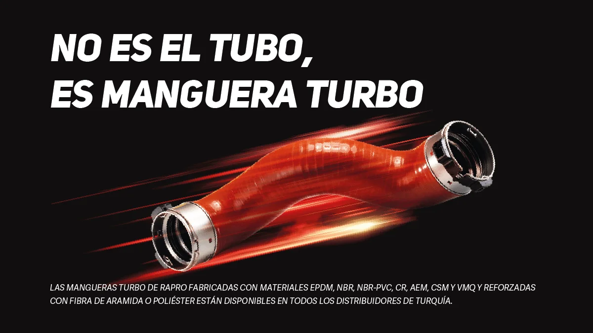 NO ES UN TUBO, MANGUERA TURBO 