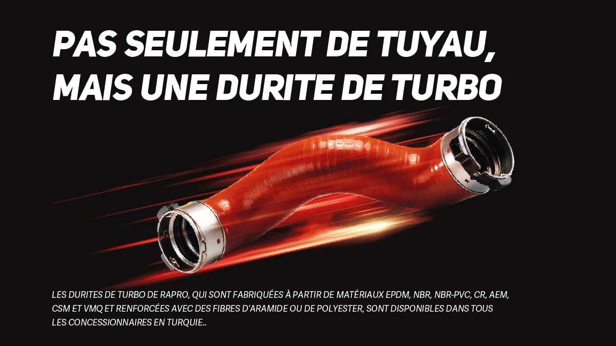 PAS UN TUYAU, UN TUYAU TURBO 